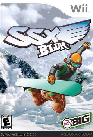 SSX Blur box cover
