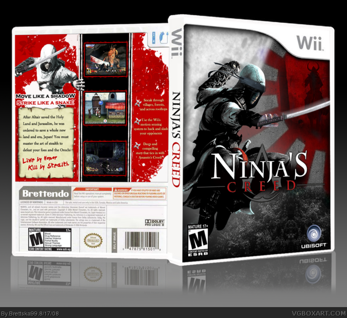 Ninja's Creed box art cover