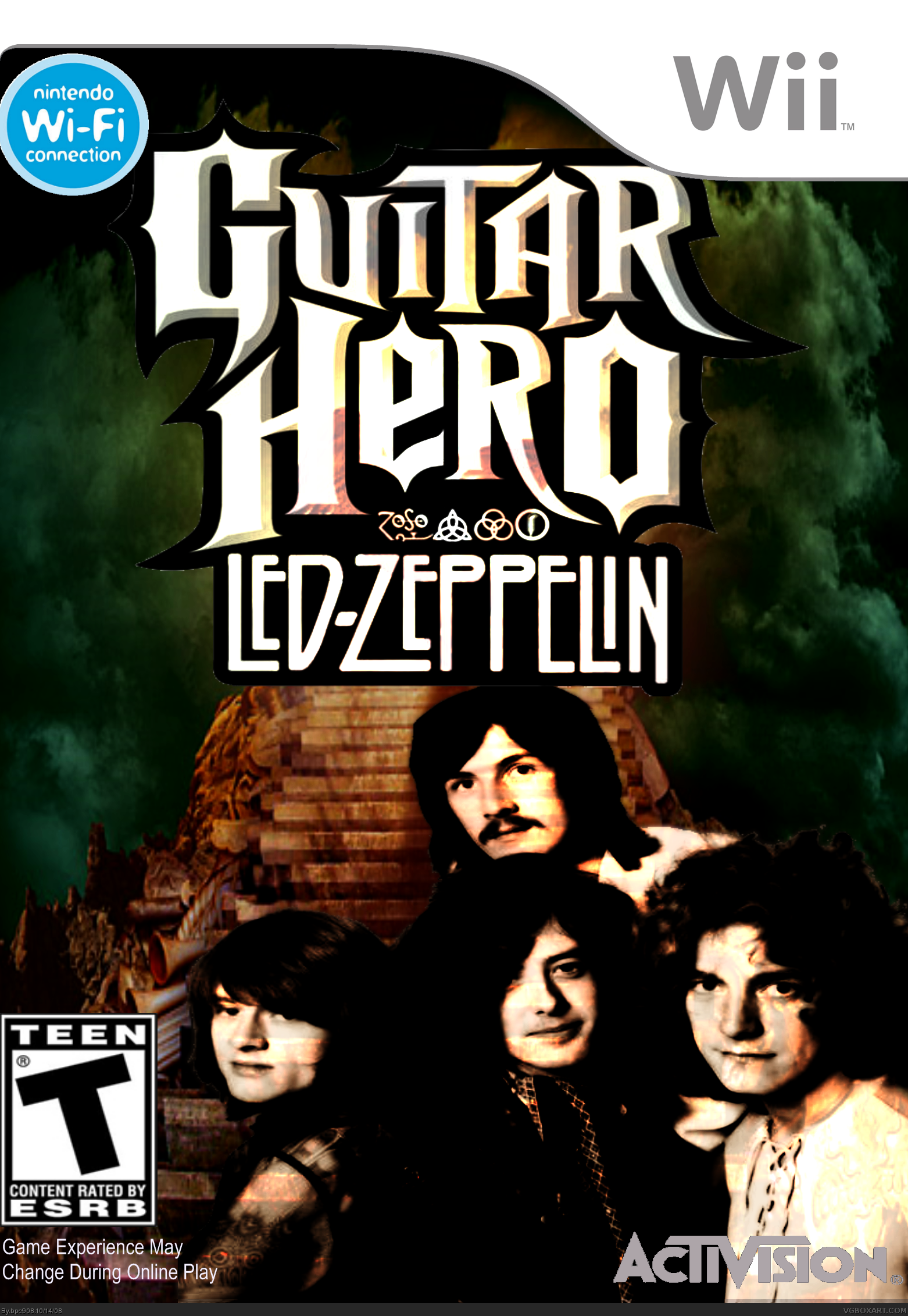 Guitar Hero: Led Zeppelin box cover