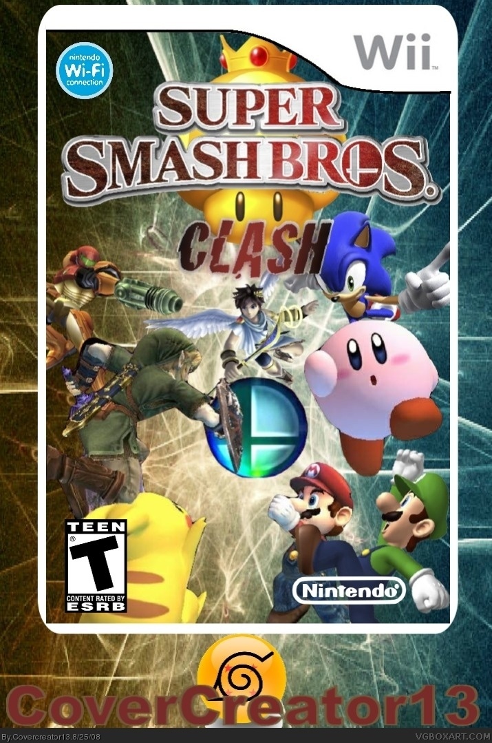 Super Smash Bros Clash box cover