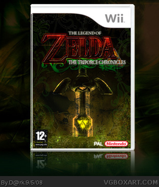 The Legend Zelda: The Triforce Chronicles box cover