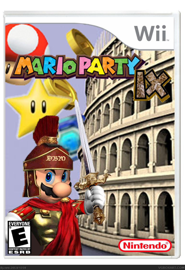 Mario Party IX box cover