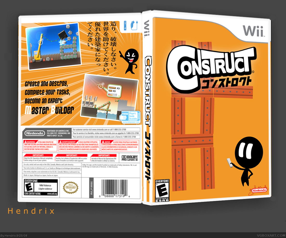 Construct box cover