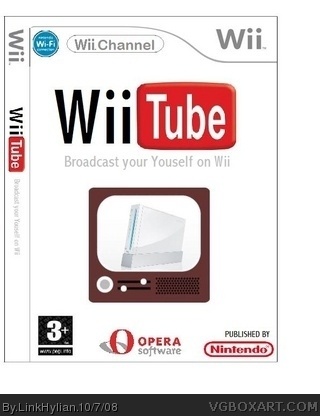 WiiTube box cover