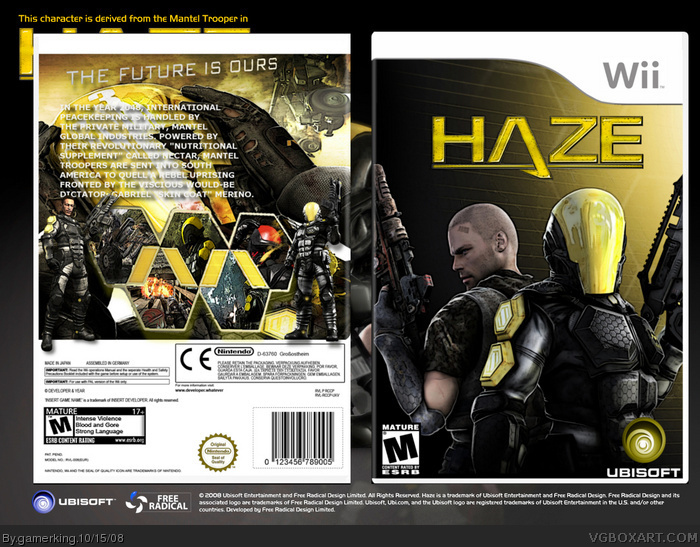 Haze box art cover