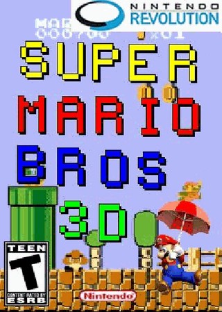 Super Mario Bros 3D box cover