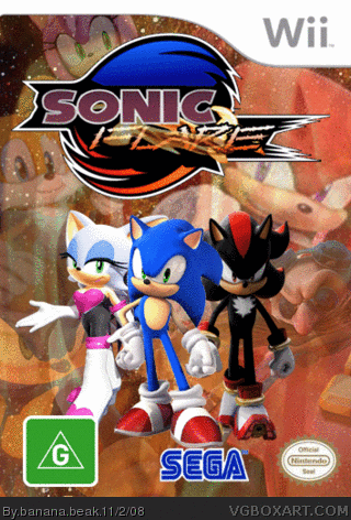 Sonic Flare box cover
