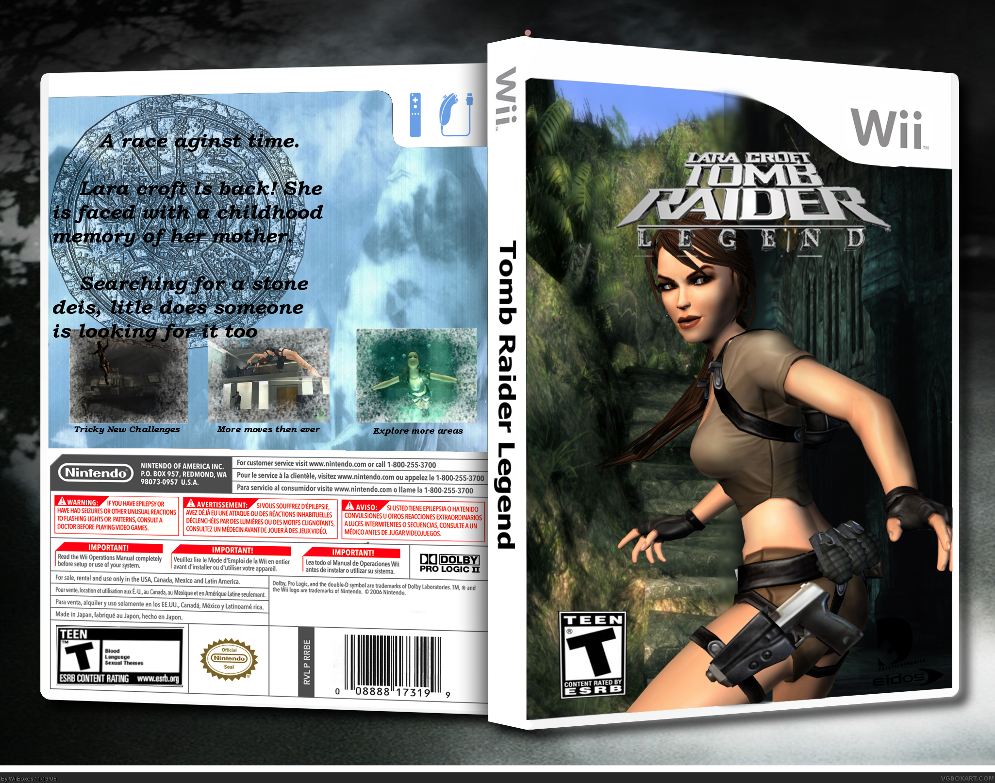 Tomb Raider: Legend box cover