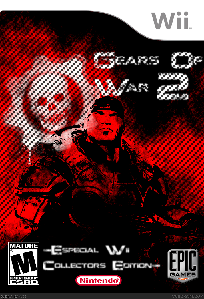 Gears Of War 2: Especial Wii Collectors Edition box cover