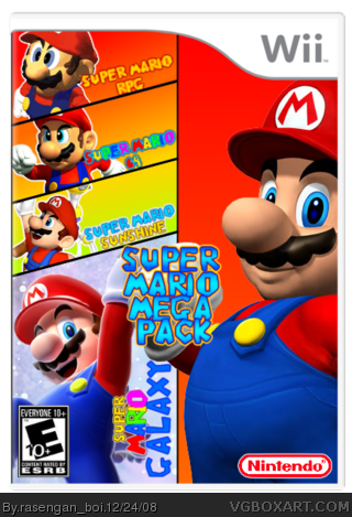 Super Mario Mega Pack box cover