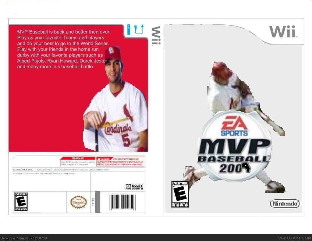 MVP Baseball 2009 box cover