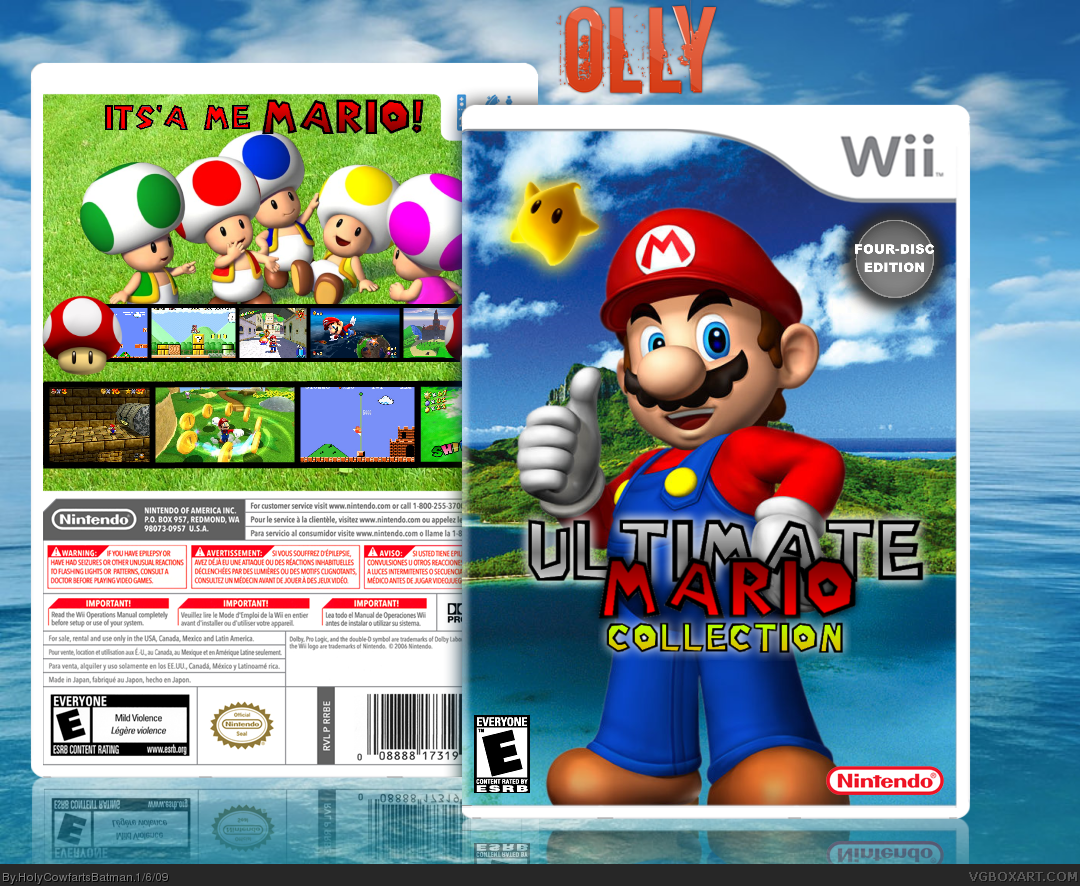 Ultimate Mario Collection box cover