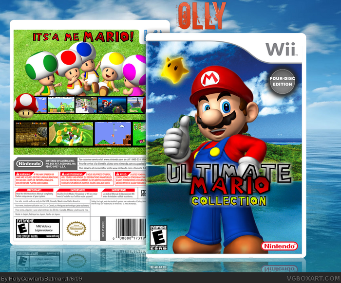 Ultimate Mario Collection box art cover