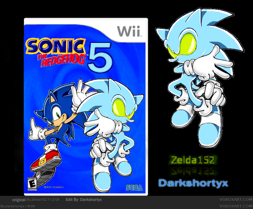 Sonic 5 box cover