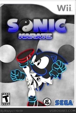 Sonic Karate box cover
