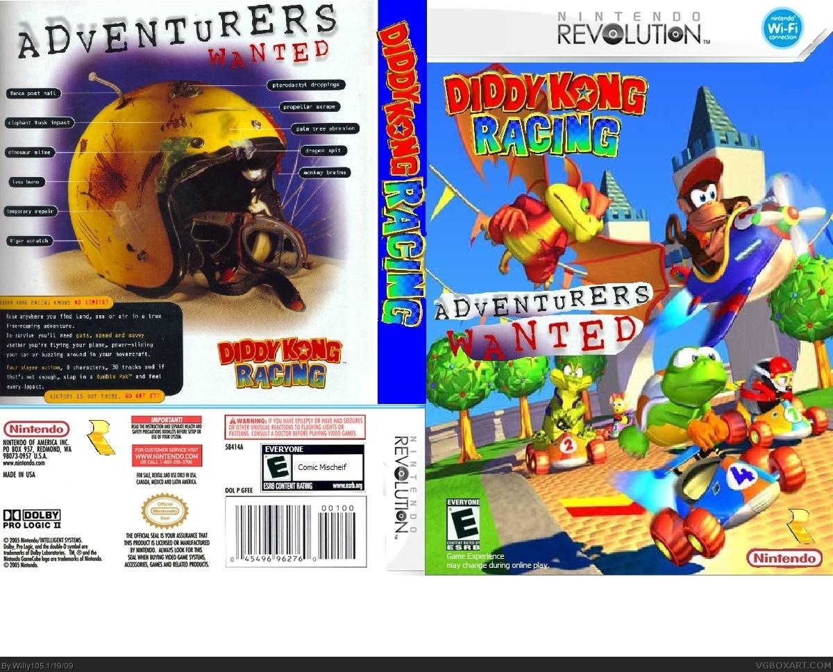 Diddy Kong Racing 2 box cover