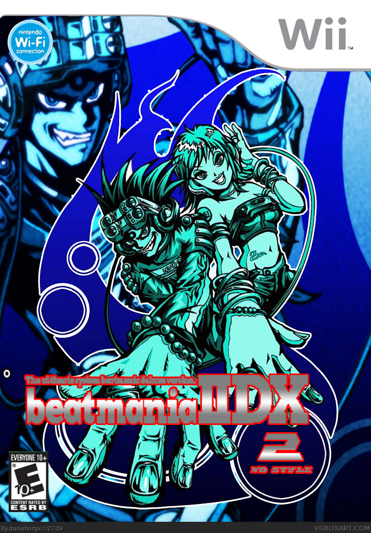 Beatmania IIDX 2nd style box cover