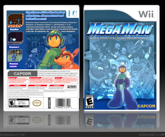 MegaMan Ultimate Collection box art cover
