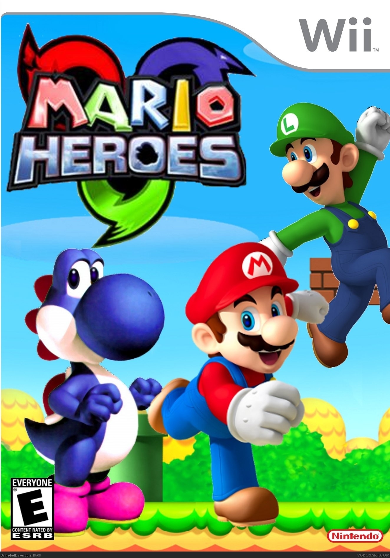 Mario Heroes box cover