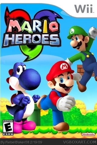 Mario Heroes box art cover