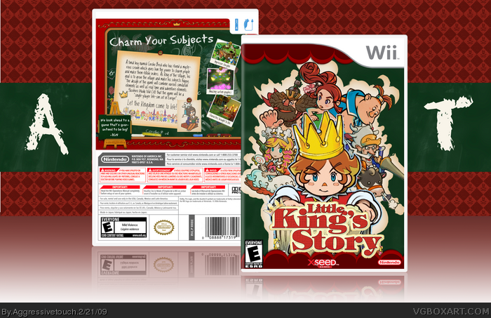 Little King's Story box art cover