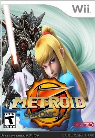 Metroid chronicals box cover