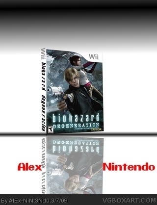 Resident Evil The Degeneration box art cover