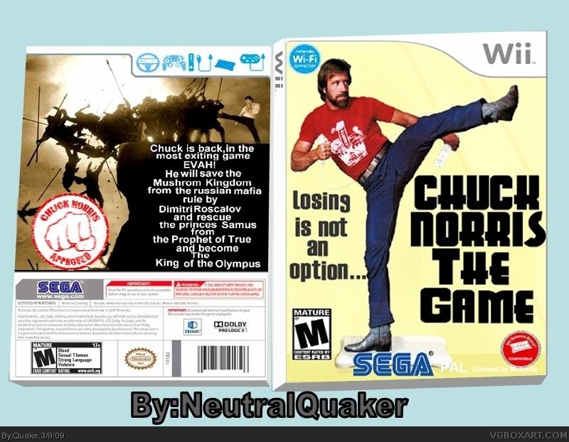 Chuck Norris The Game box cover
