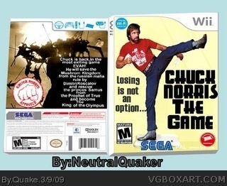 Chuck Norris The Game box art cover