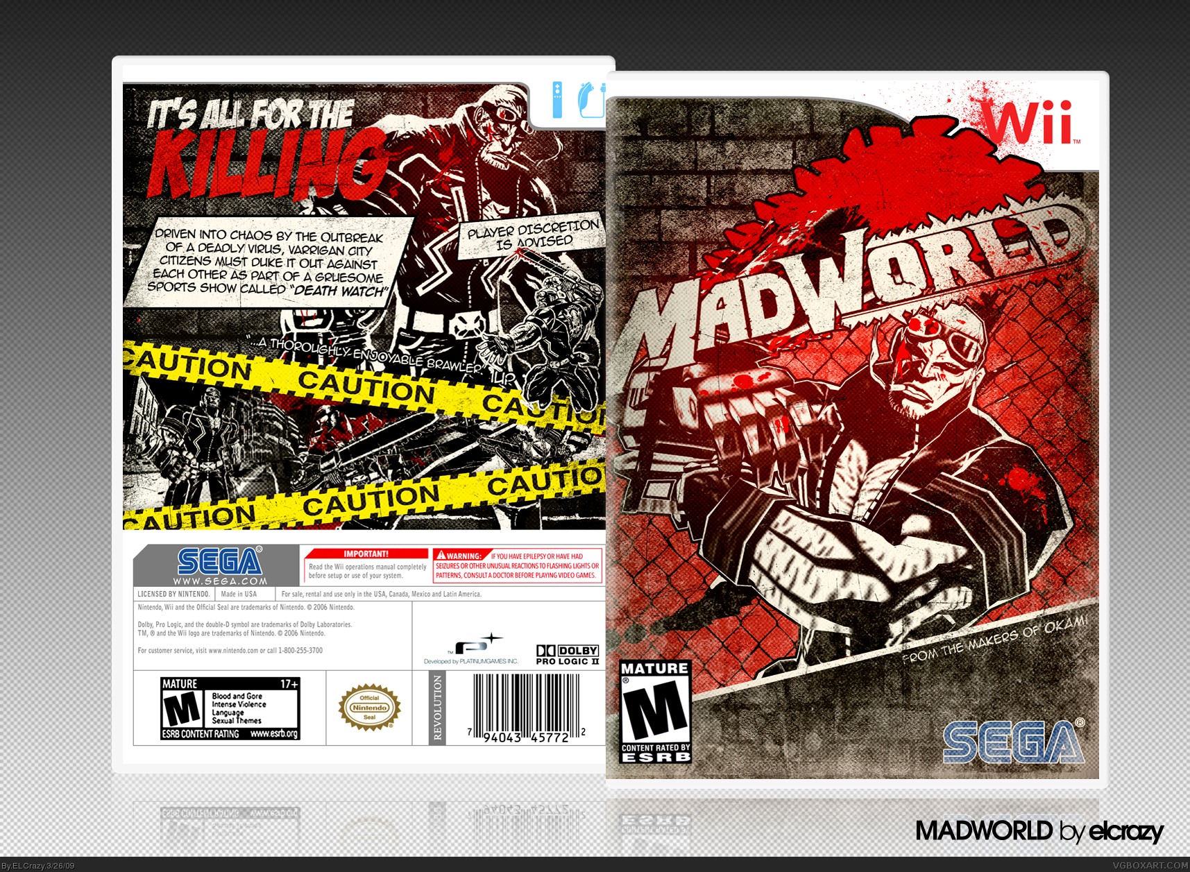 MadWorld box cover