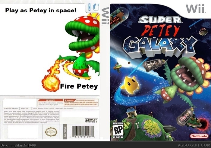 Super Petey Galaxy box art cover
