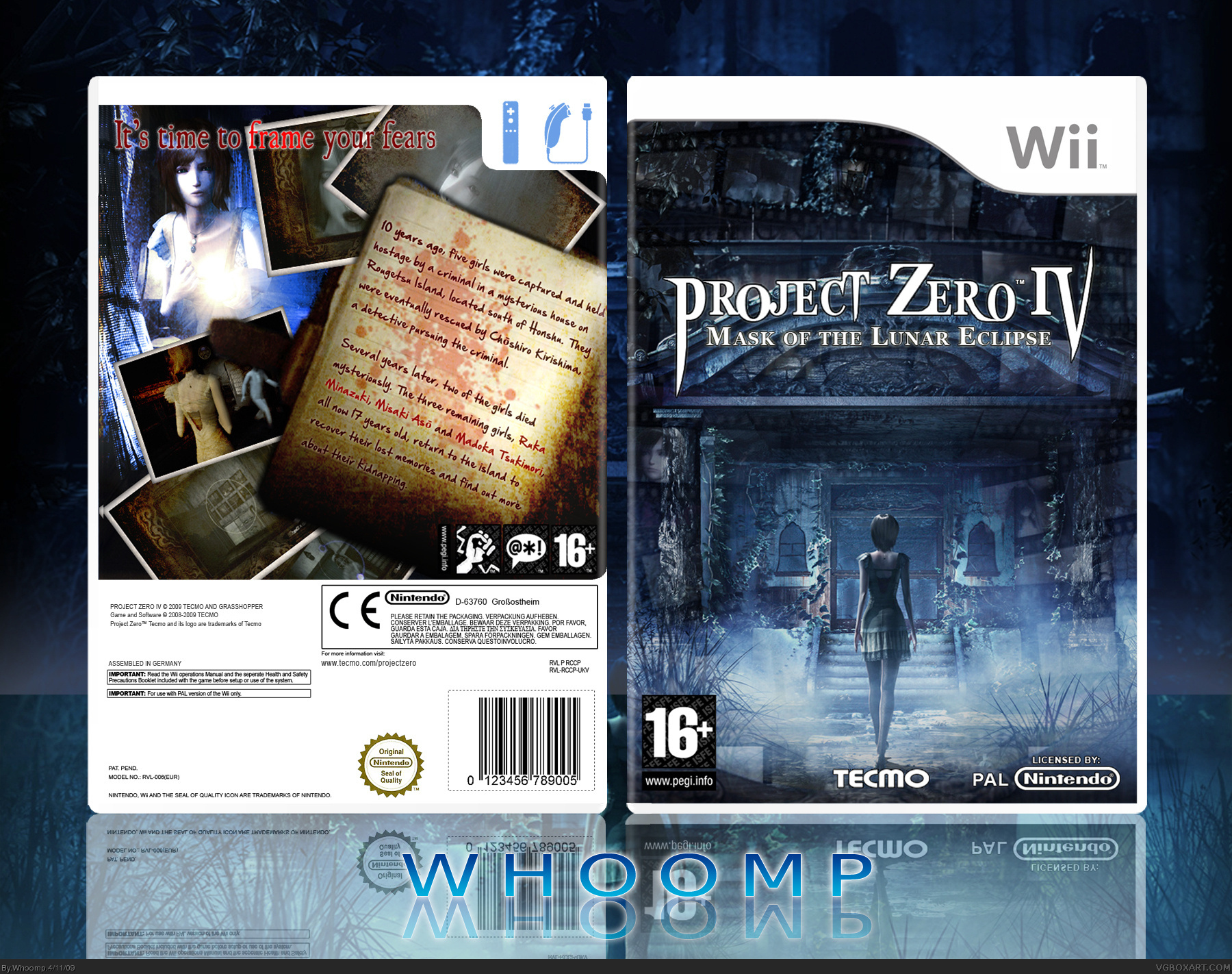 Project Zero IV: Mask of the Lunar Eclipse box cover