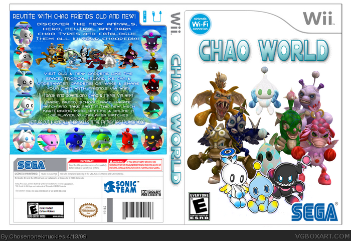 Chao World box art cover