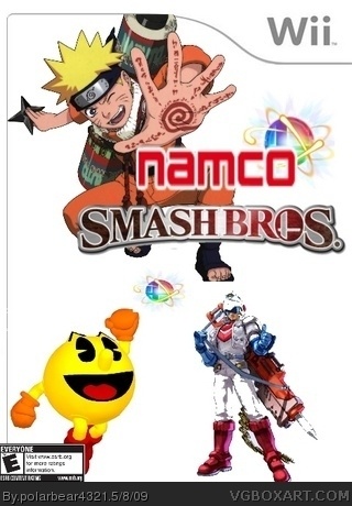 Namco Smash Bros box cover