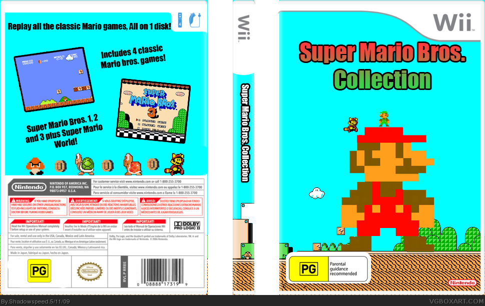 Super Mario Collection box cover