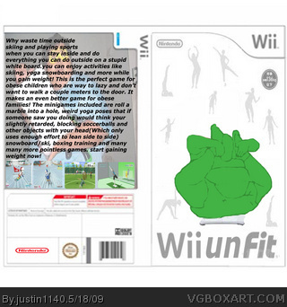 Wii Unfit box art cover