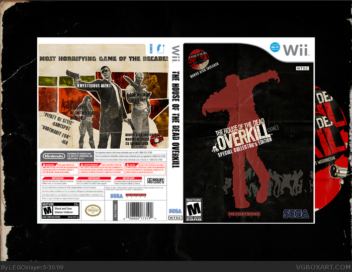 The House of the Dead: Overkill box art cover
