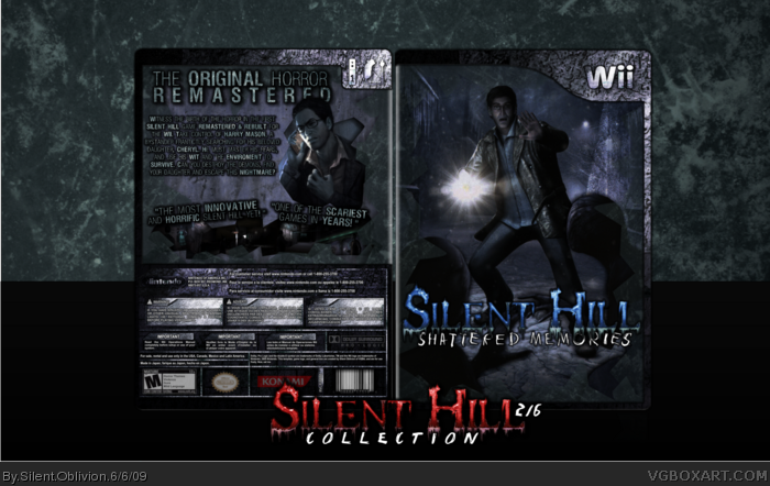 Silent Hill: Shattered Memories box art cover