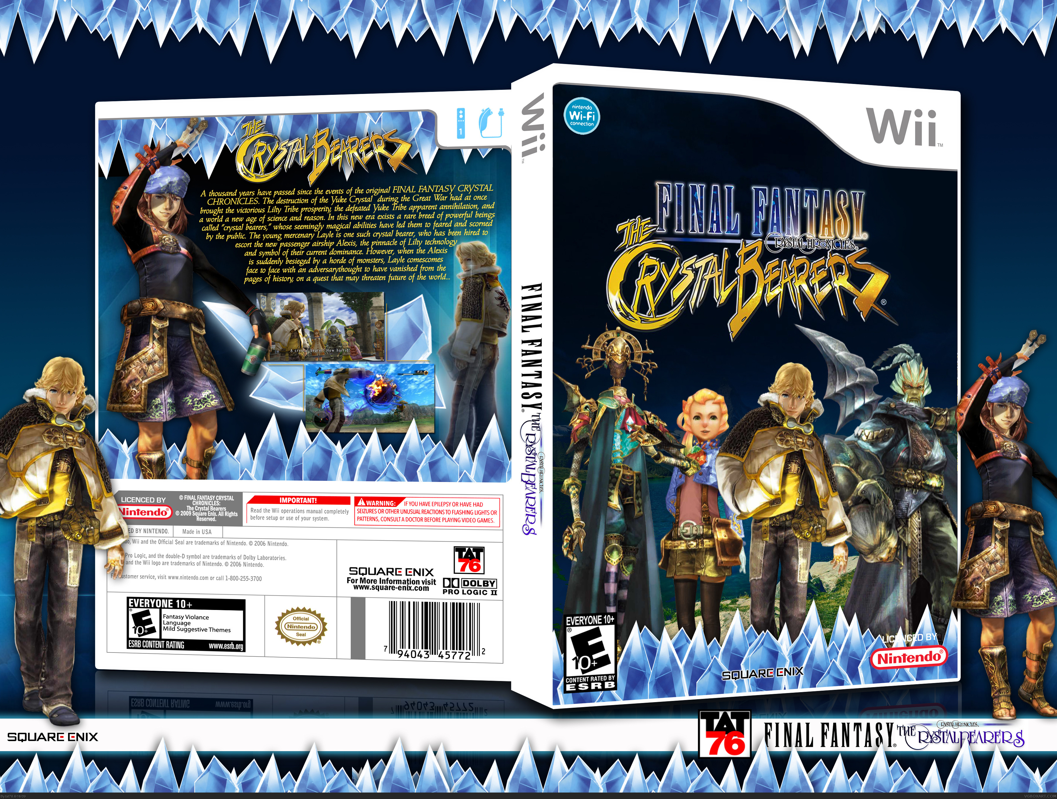 Final Fantasy Crystal Chronicles: Crystal Bearers box cover