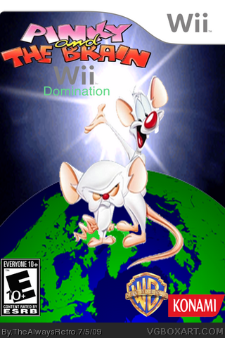 Pinky and The Brain: Wii Domination box cover