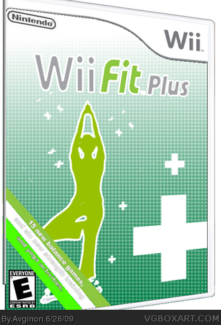 Wii Fit Plus box cover