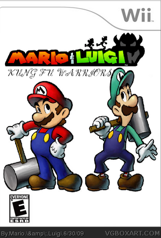 Mario & Luigi Kung Fu Warriors box cover