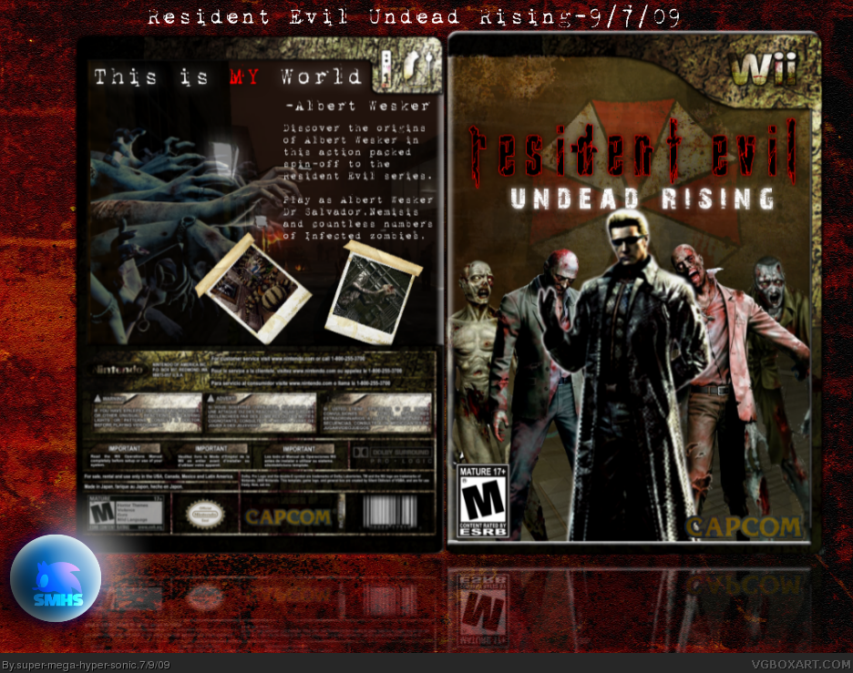 Resident Evil Undead Rising box cover