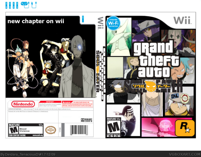 Grand Theft Auto: Soul Eater box art cover