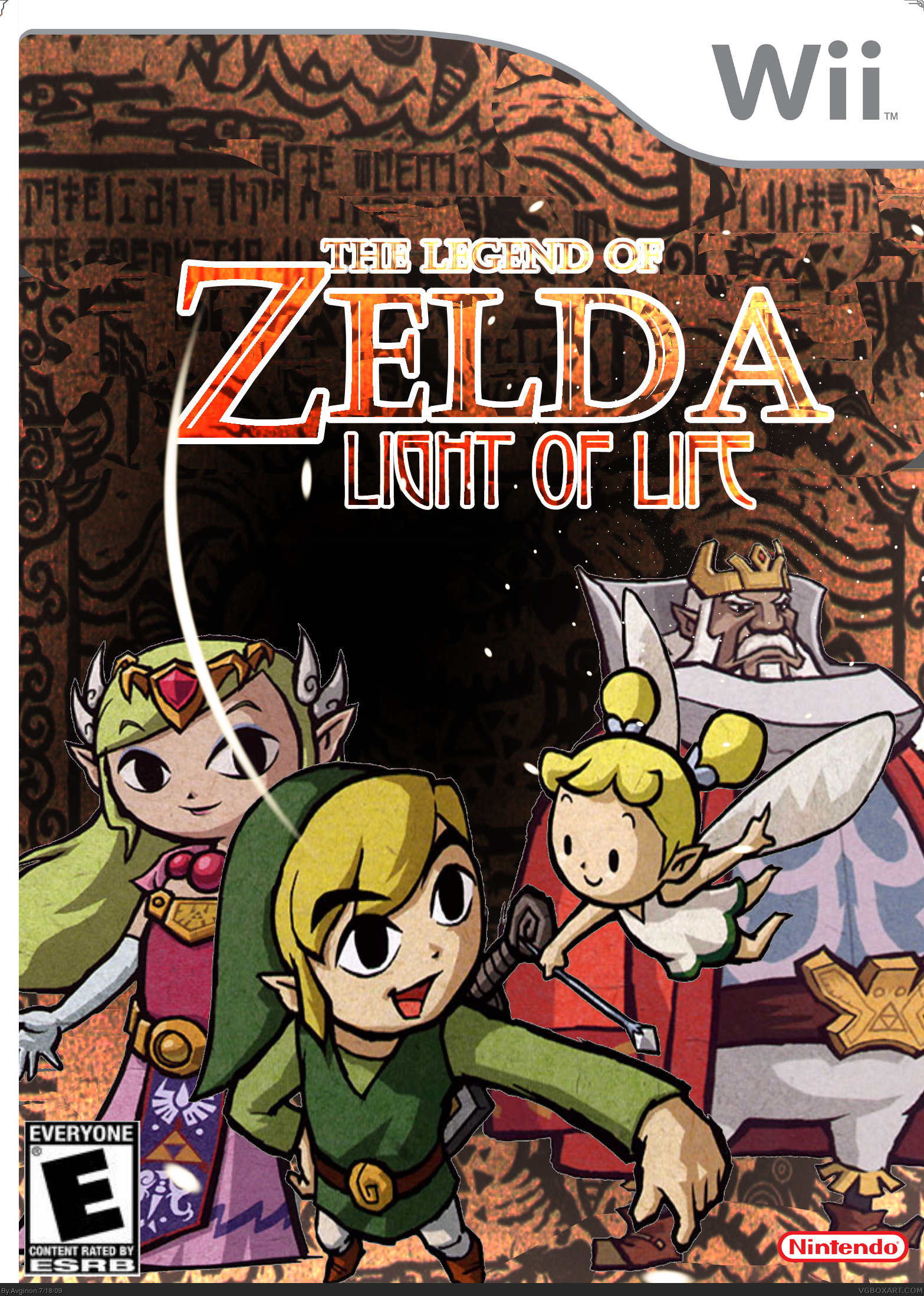 The Legend of Zelda: The New Kingdom box cover