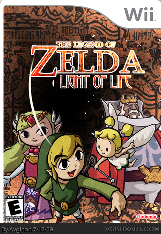 The Legend of Zelda: The New Kingdom box art cover