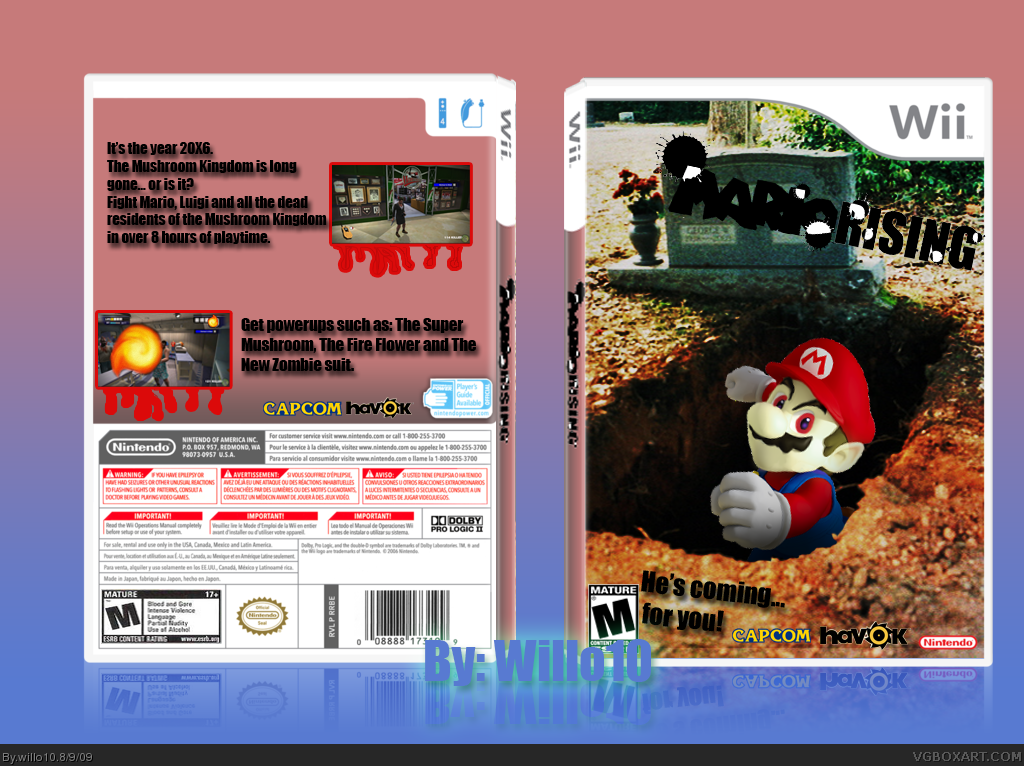 Mario Rising box cover