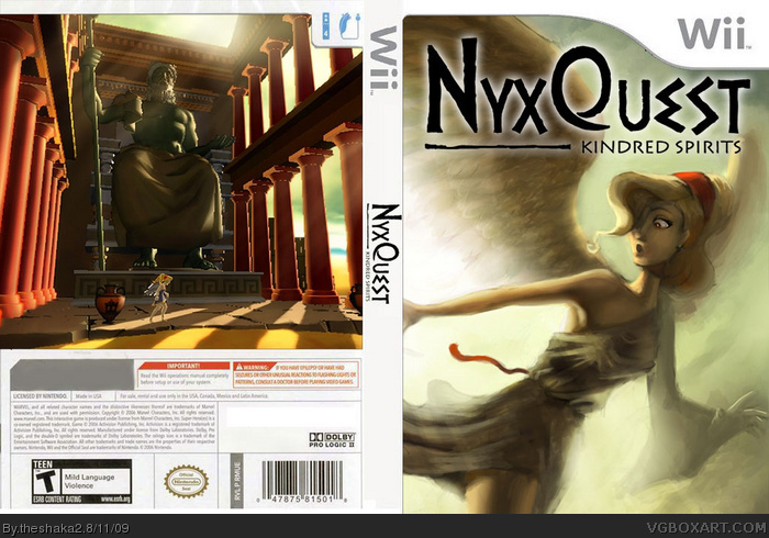 NyxQuest: Kindred Spirits box art cover