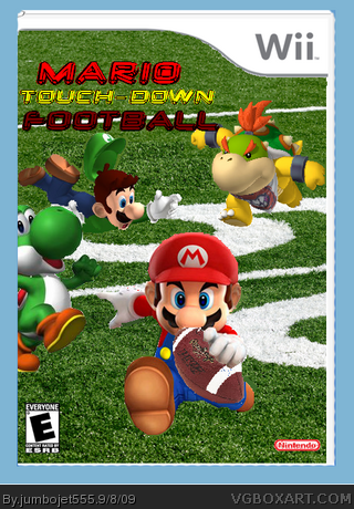 Mario`s Touchdown Football box cover