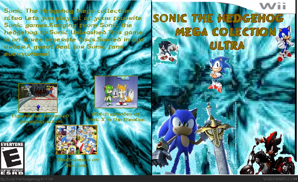 Sonic Mega Collection Ultra box cover